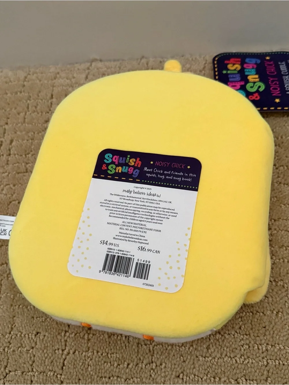 Plush Chick Book